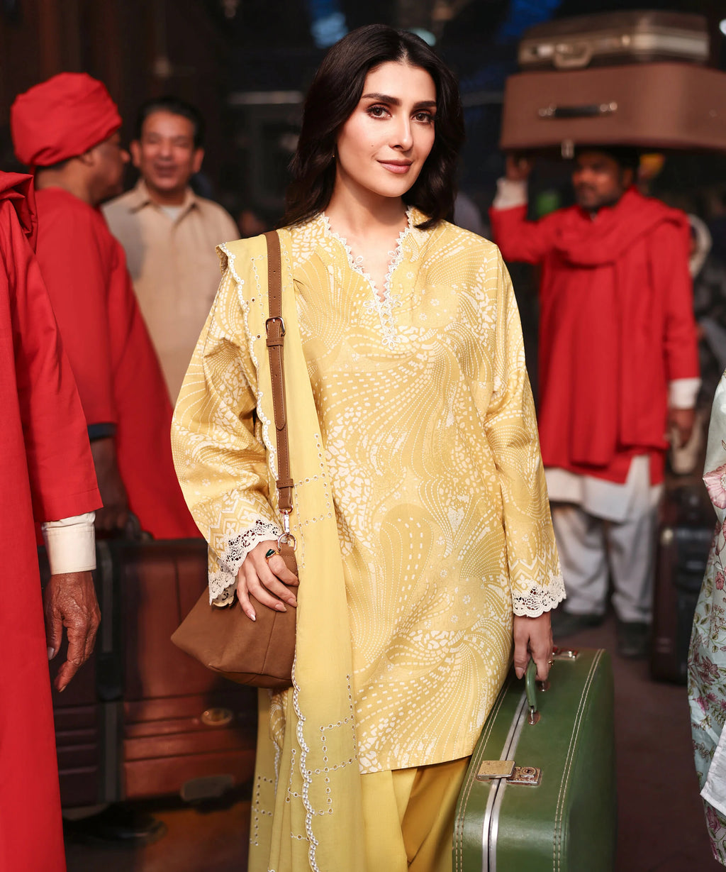 3 Piece - Embroidered Lawn Suit