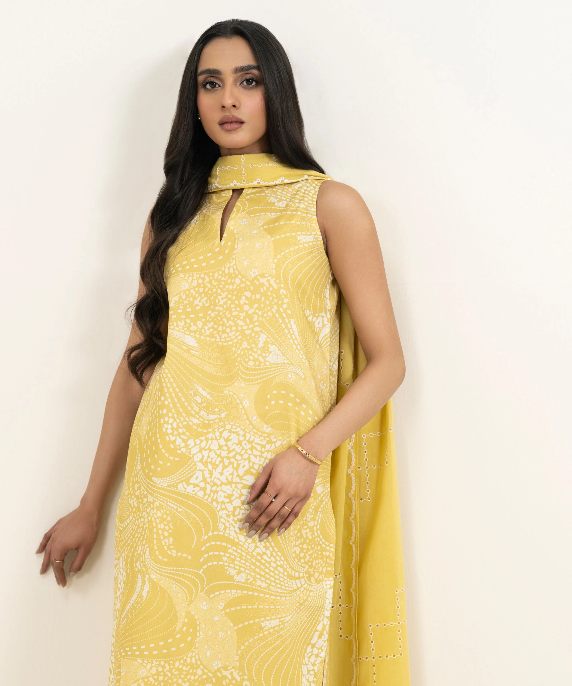3 Piece - Embroidered Lawn Suit