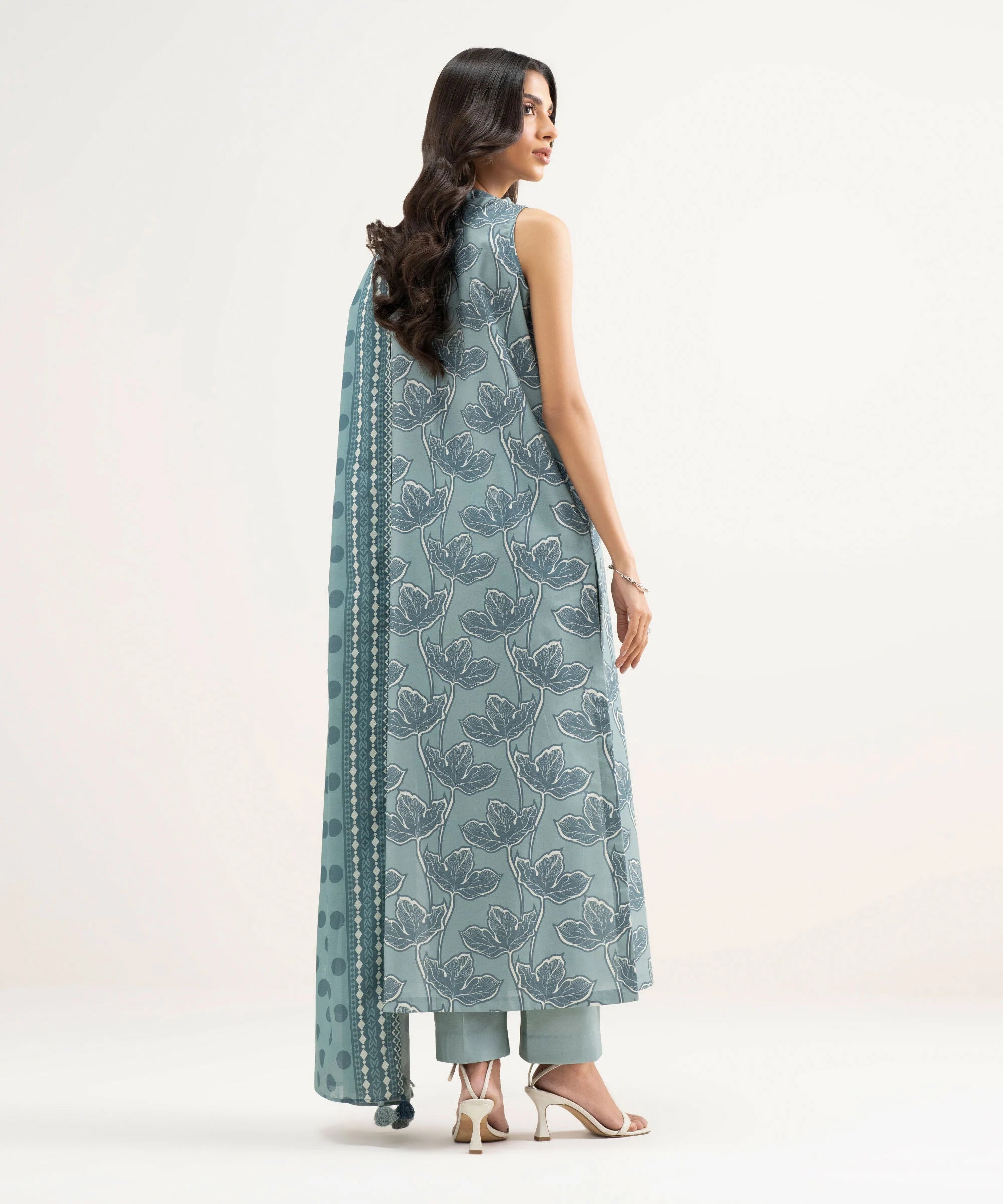 3 Piece - Printed Lawn Suit