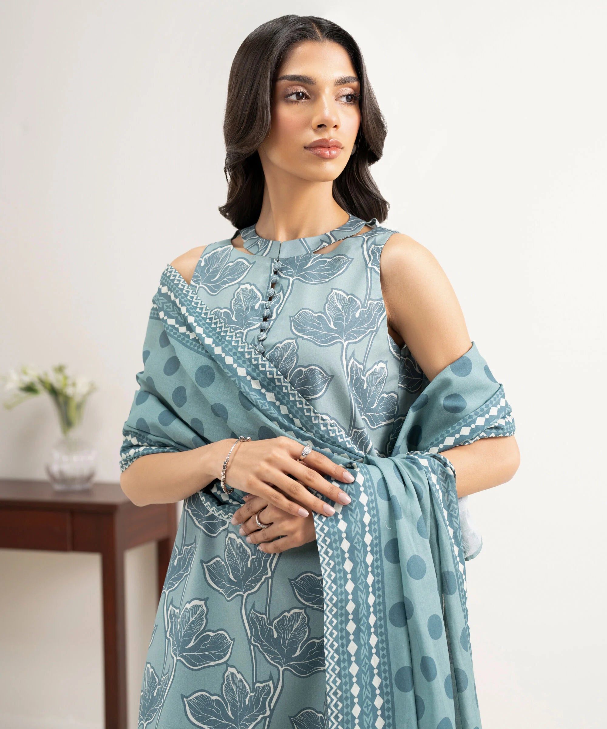 3 Piece - Printed Lawn Suit