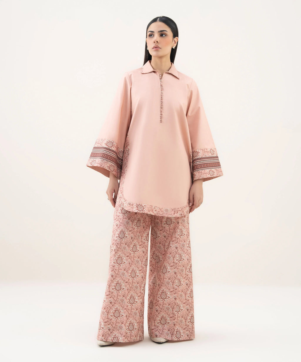2 Piece - Dyed Cotton Suit