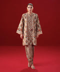 2 Piece - Embroidered Khaddar Suit
