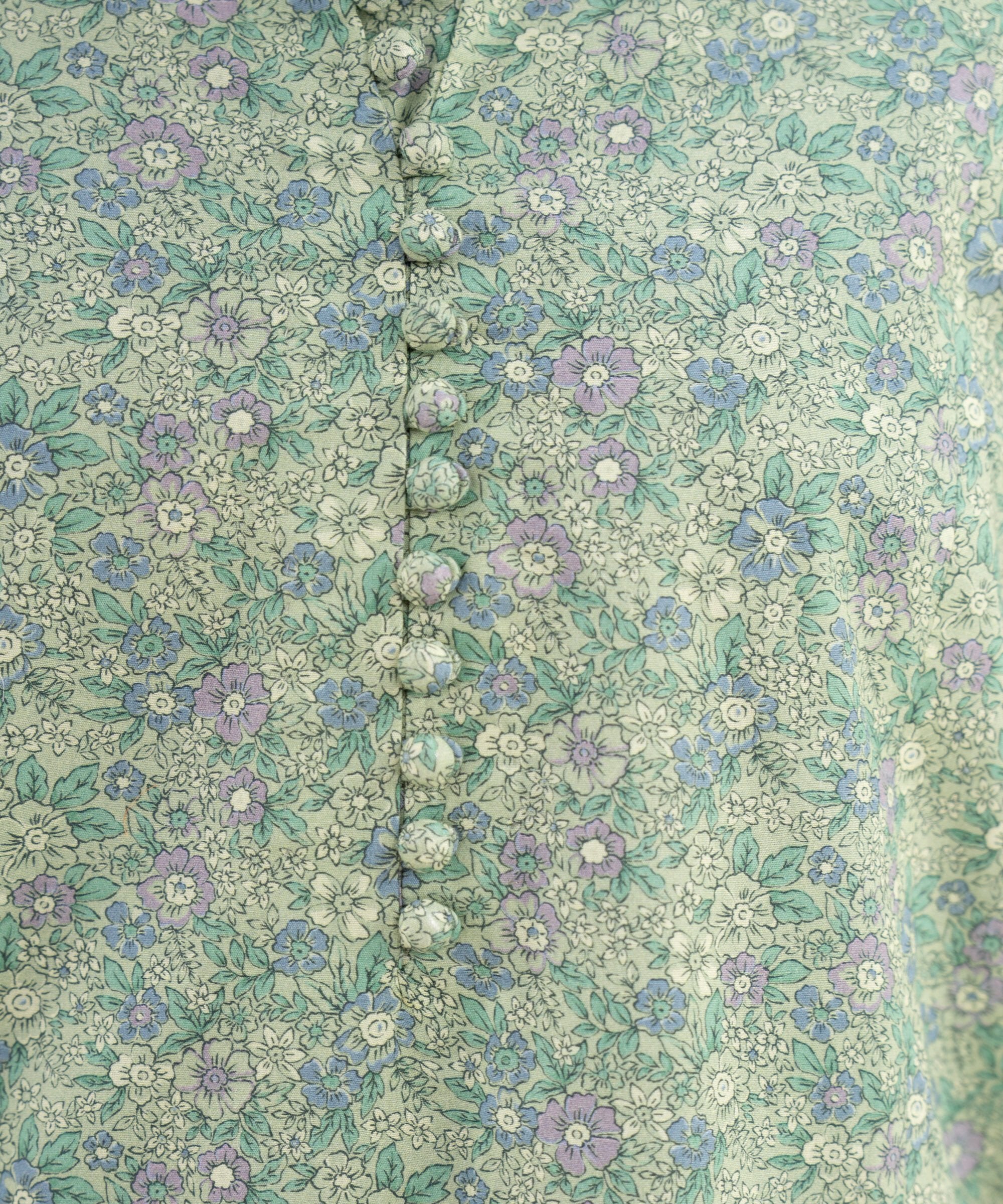 3 Piece - Printed Cotton Suit