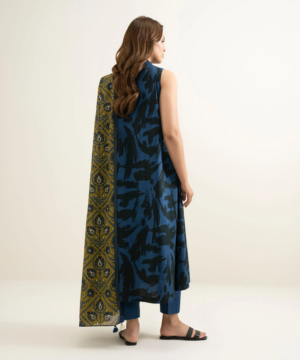 3 Piece - Printed Lawn Suit