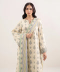 3 Piece - Printed Lawn Suit