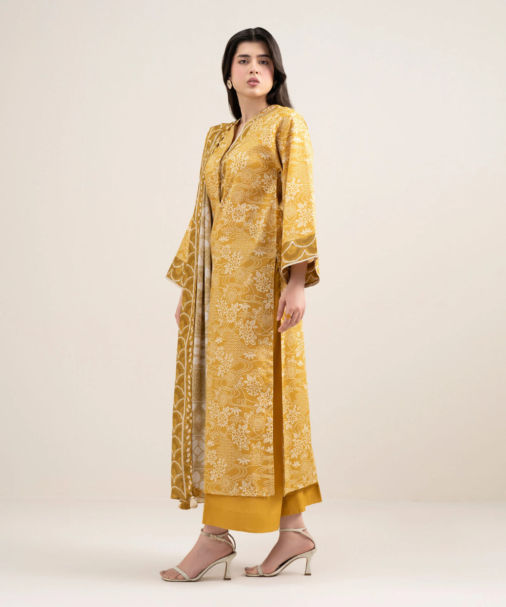 3 Piece - Printed Lawn Suit
