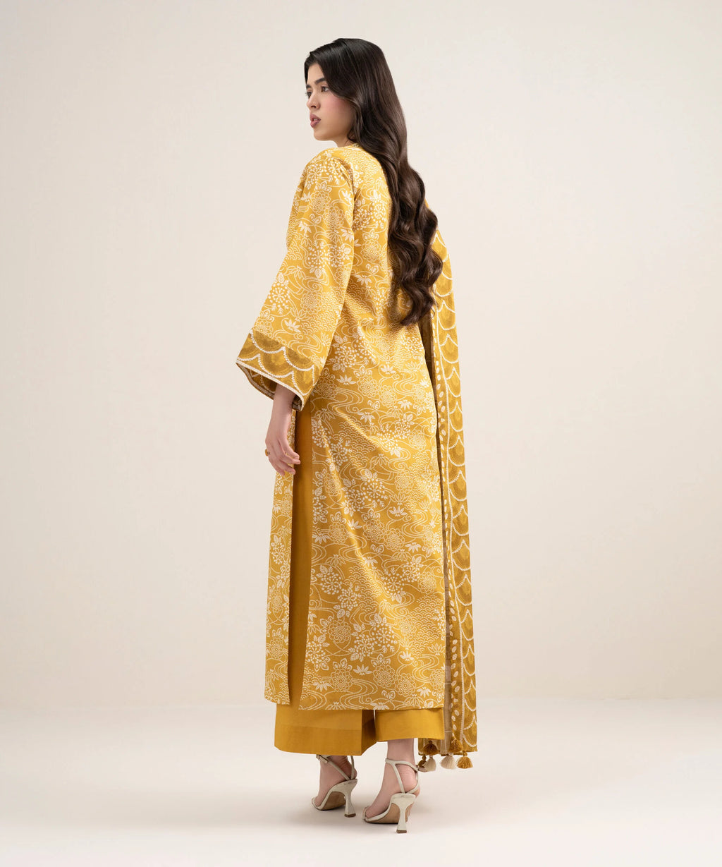 3 Piece - Printed Lawn Suit