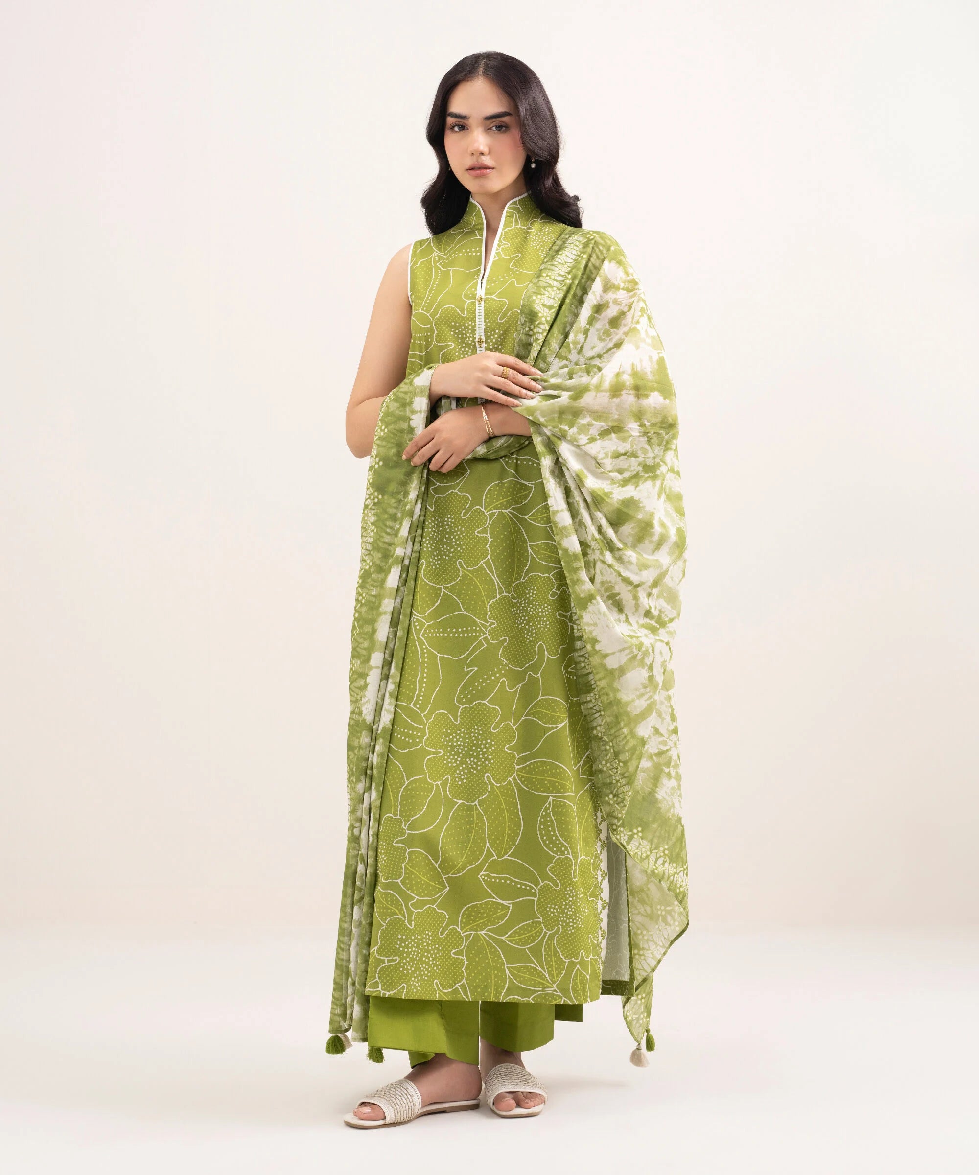 3 Piece - Printed Lawn Suit