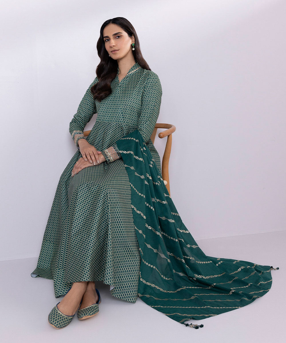3 Piece - Embroidered Lawn Suit