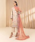 3 Piece - Embroidered Dobby Suit