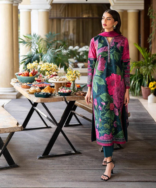 3 Piece - Embroidered Lawn Suit