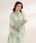 3 Piece - Embroidered Cotton Suit