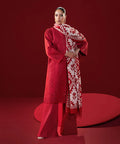 3 Piece - Embroidered Twill Suit