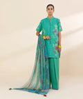 3 Piece - Embroidered Lawn Suit