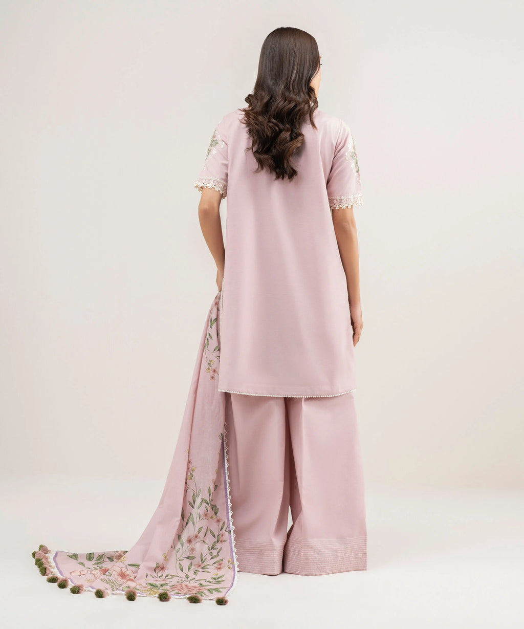 3 Piece - Embroidered Lawn Suit