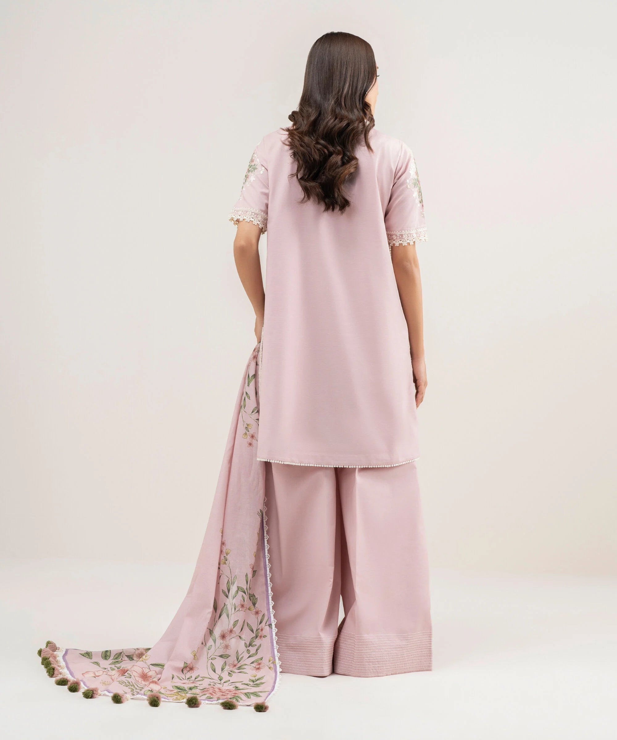 3 Piece - Embroidered Lawn Suit
