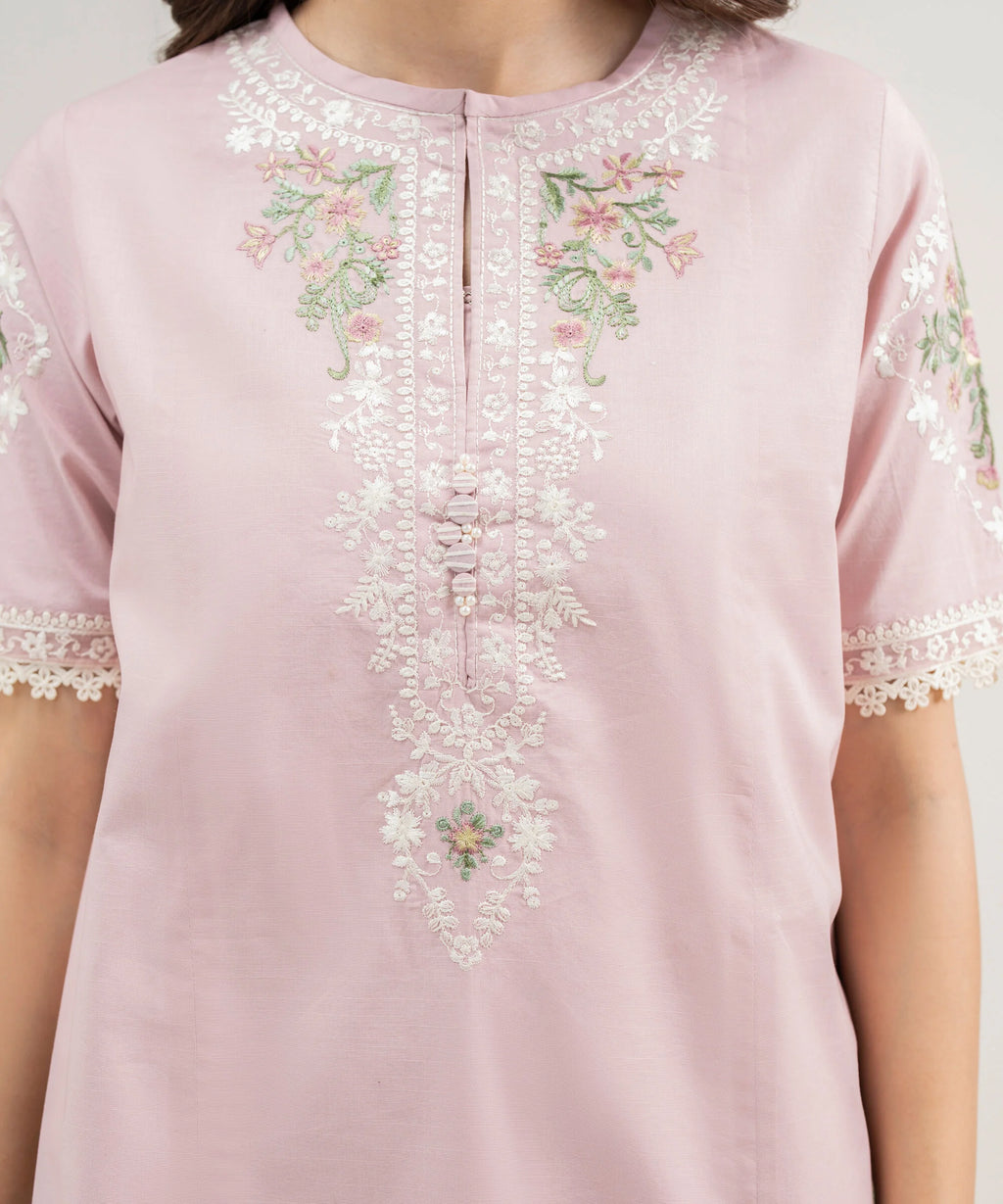 3 Piece - Embroidered Lawn Suit