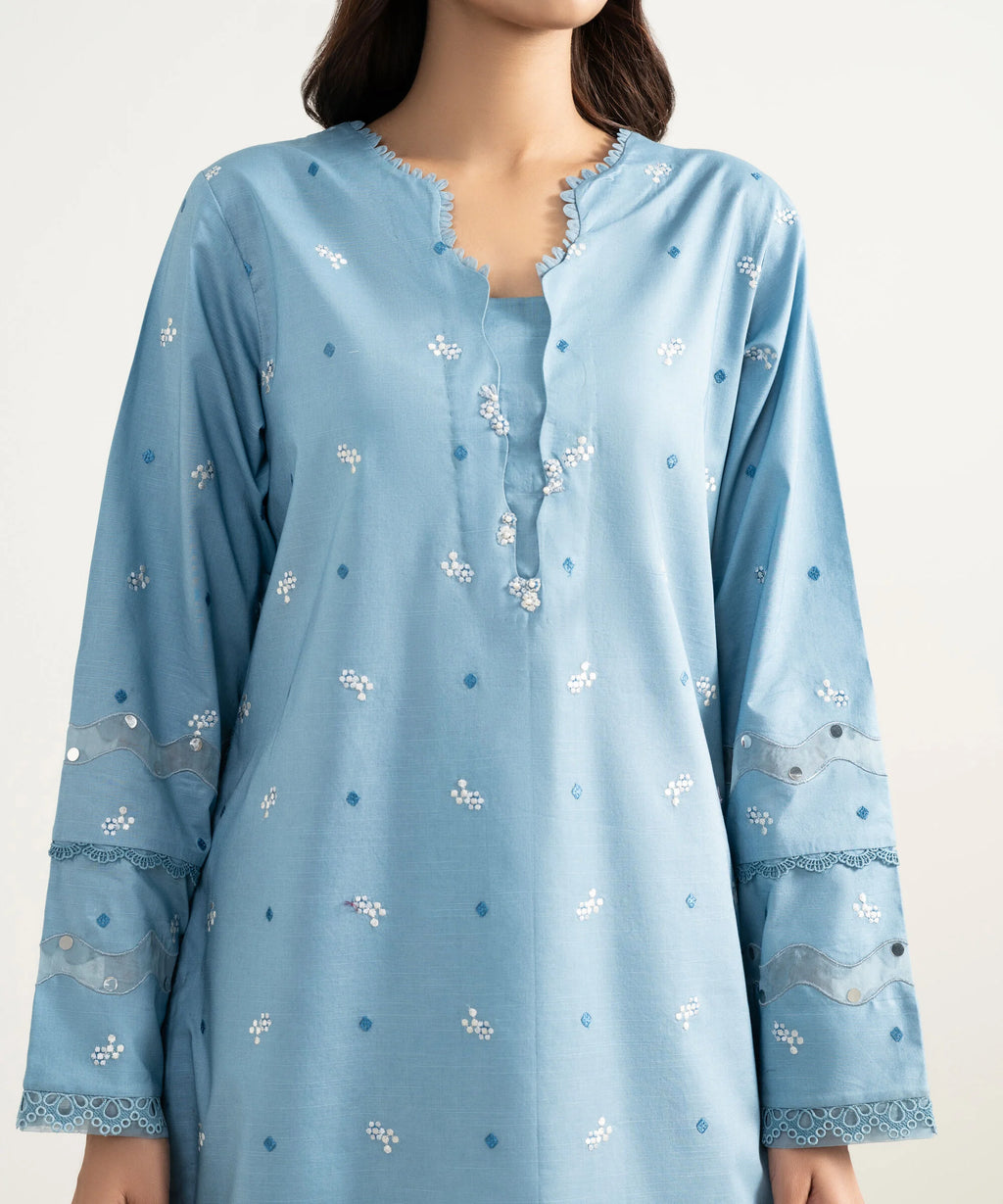 3 Piece - Embroidered Lawn Suit