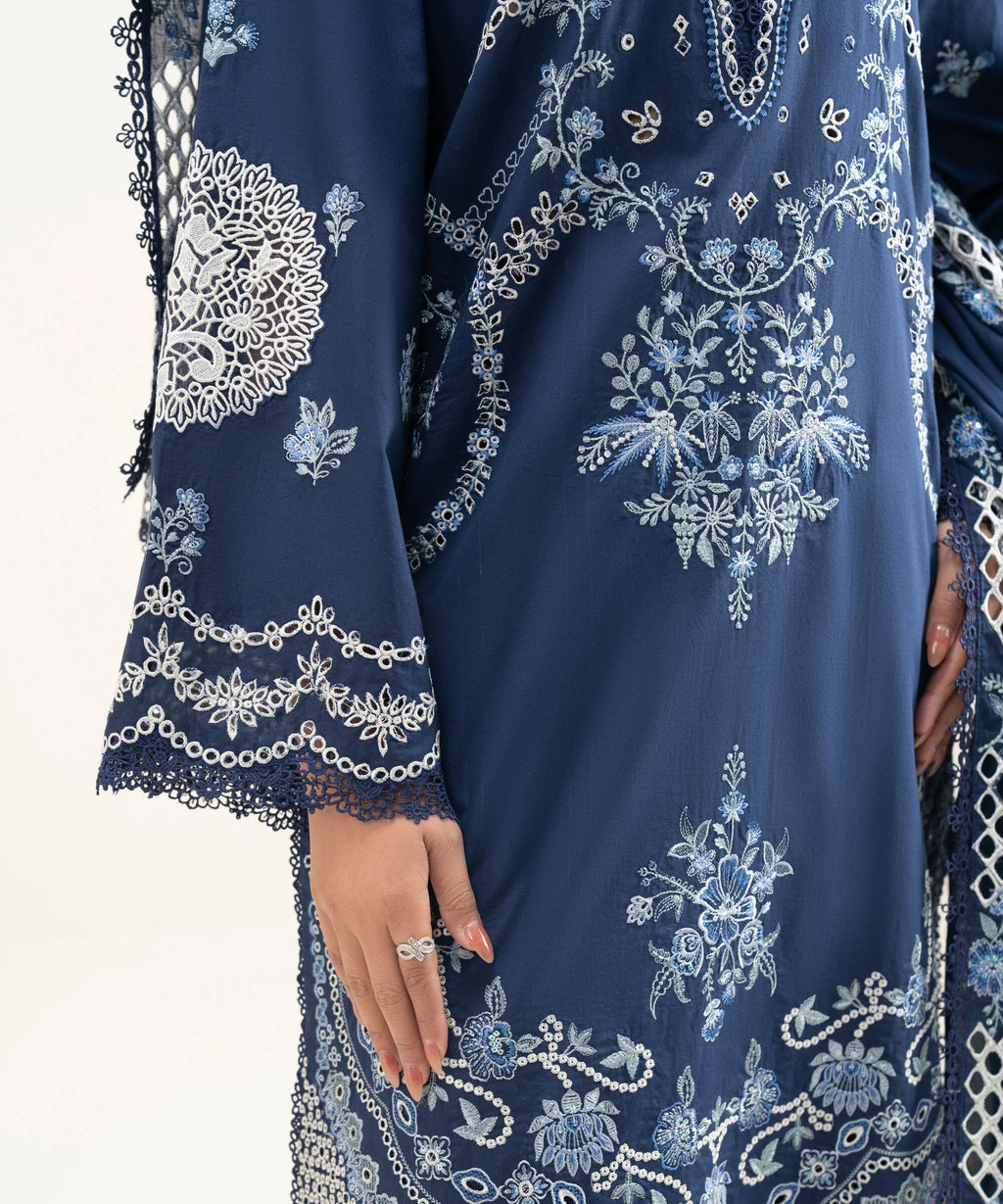3 Piece - Embroidered Lawn Suit