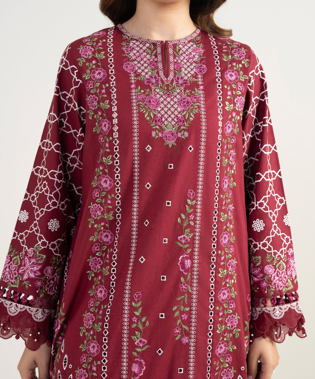 3 Piece - Embroidered Lawn Suit