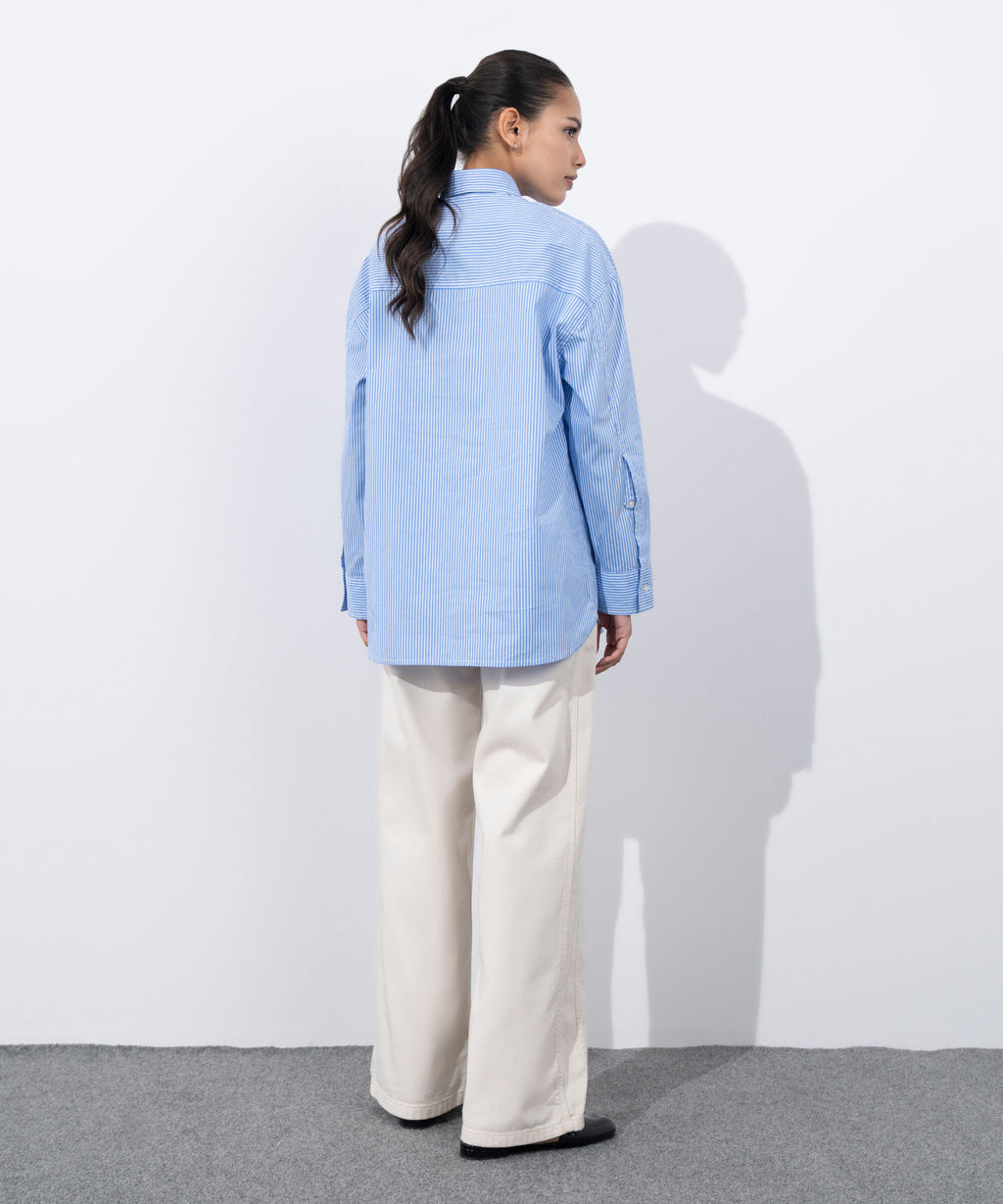 Cinched Waist Shirt