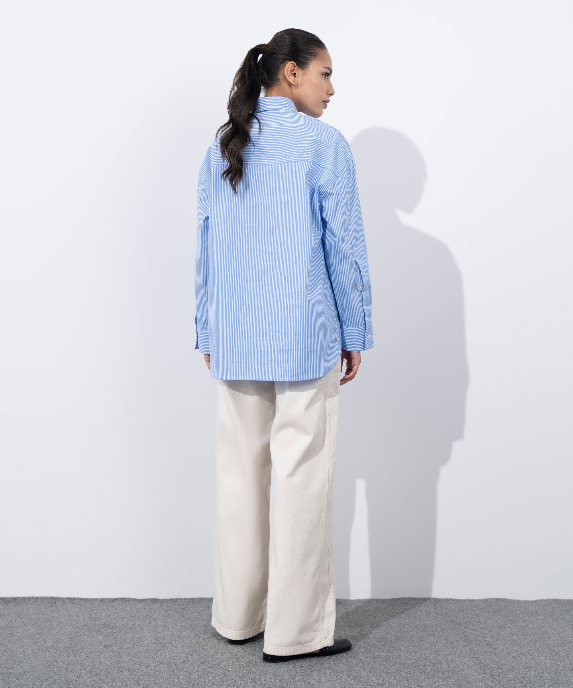 Cinched Waist Shirt