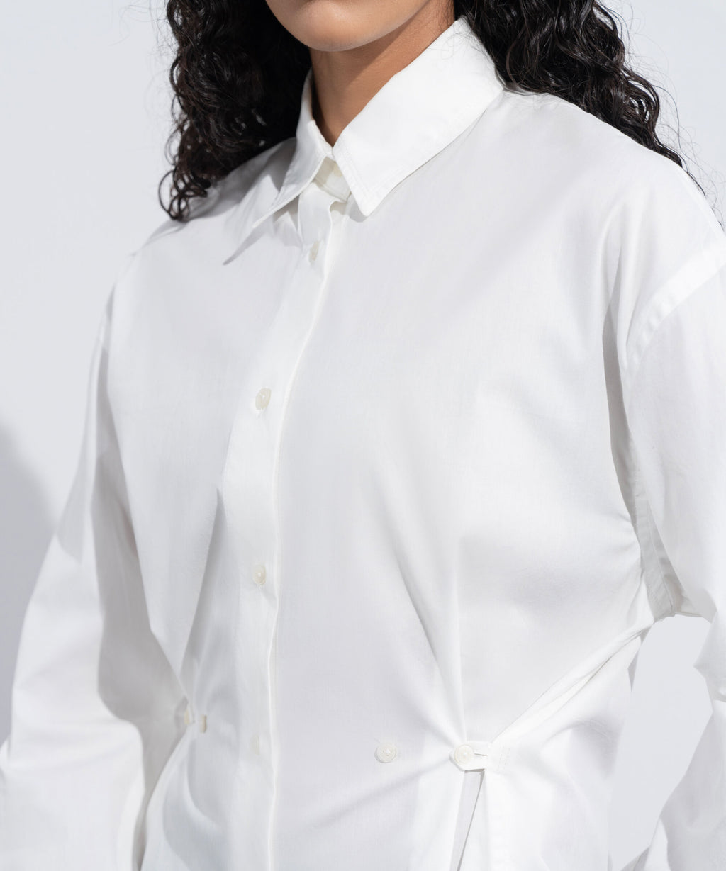 Cinched Waist Shirt
