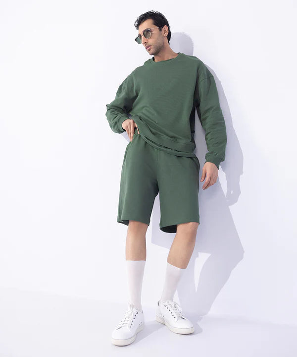 Unisex Sweatshirt With Rubber Tag