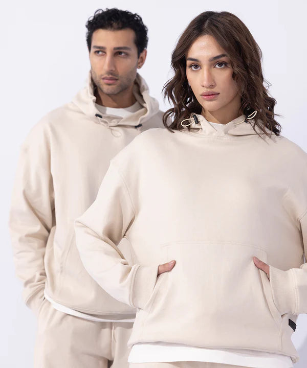 Unisex Hoodie With Rubber Tag