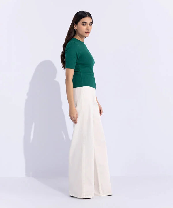 Slim-Fit Rib Top